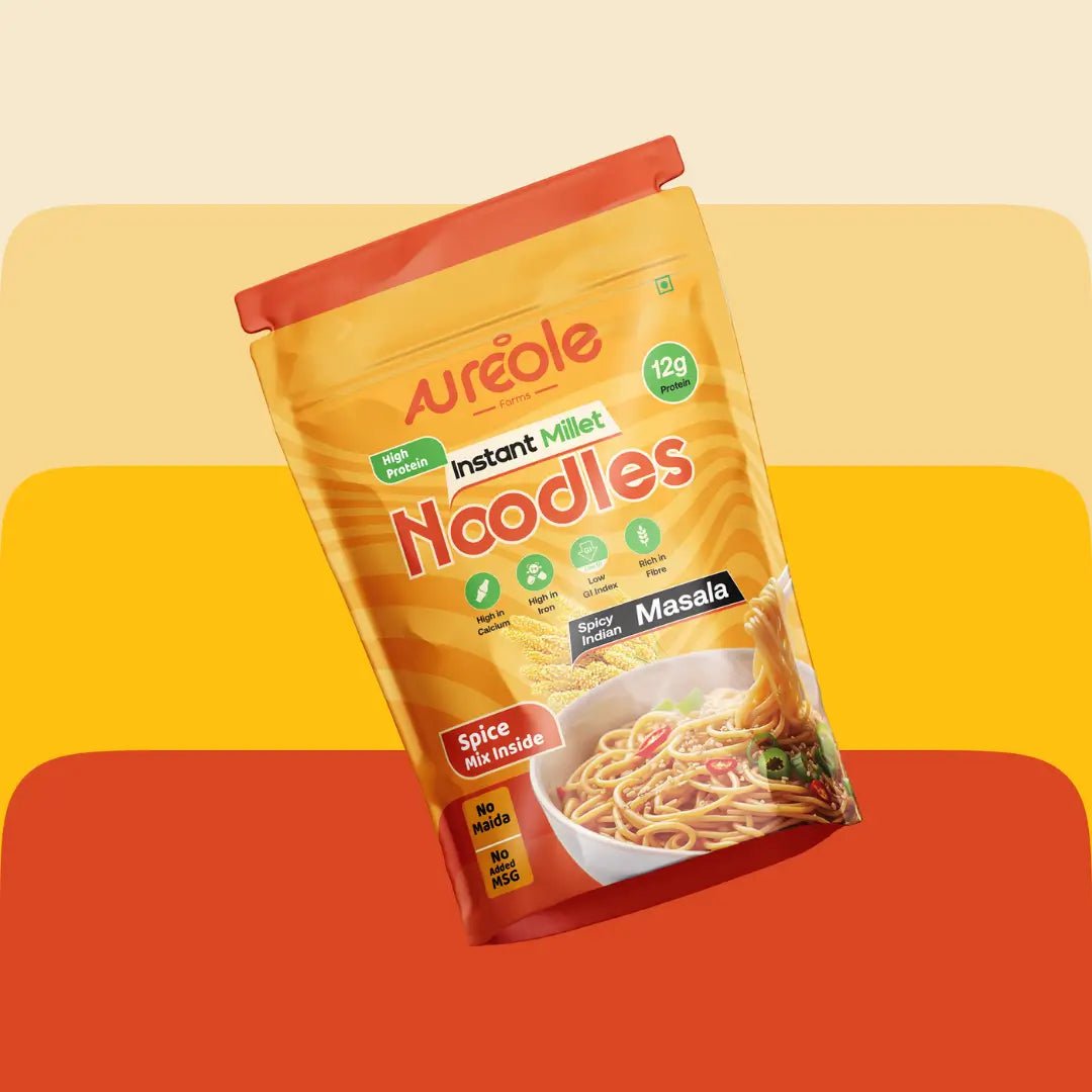 High Protein Instant Foxtail Millet Noodles for Kids & Adults | Low Calorie