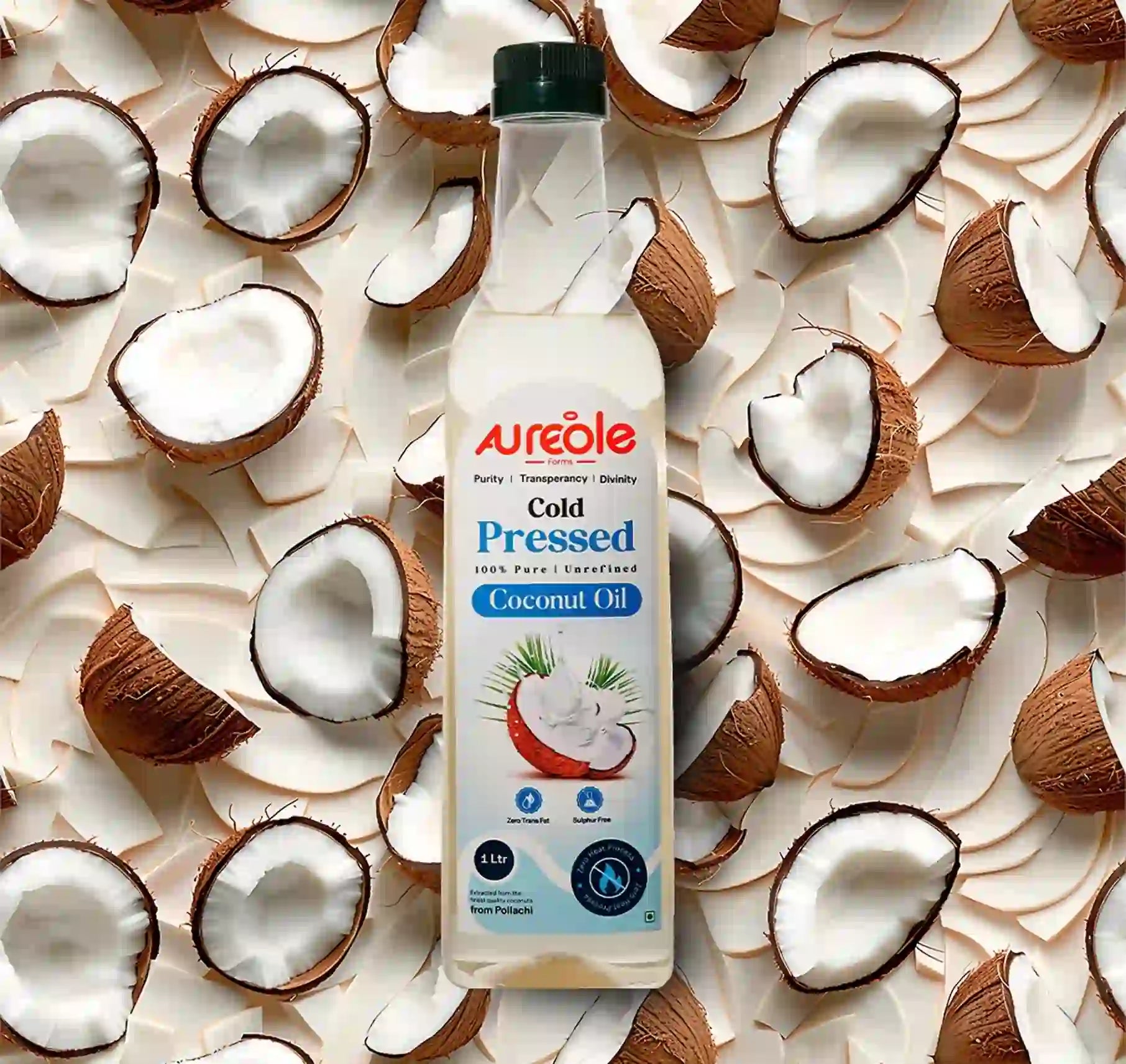 cold pressed coconut oil