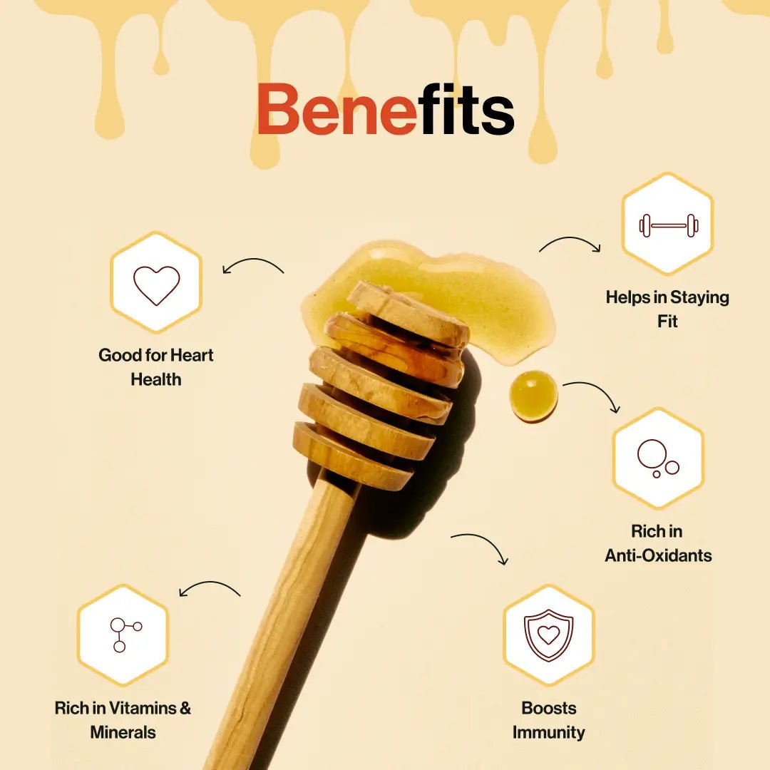 Ayurvedic Wellness Combo: Raw Organic Honey + Organic A2 Ghee